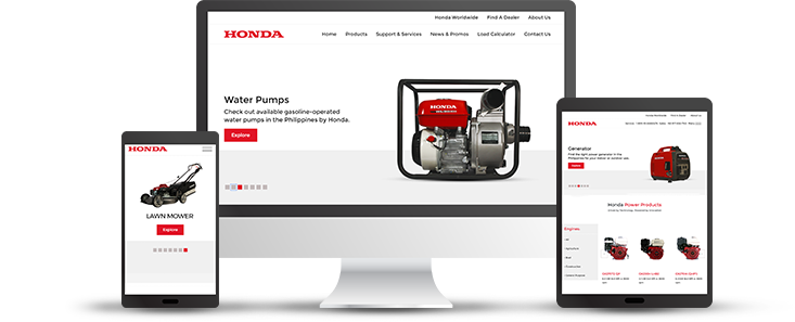 Honda Power Products Slider Photo